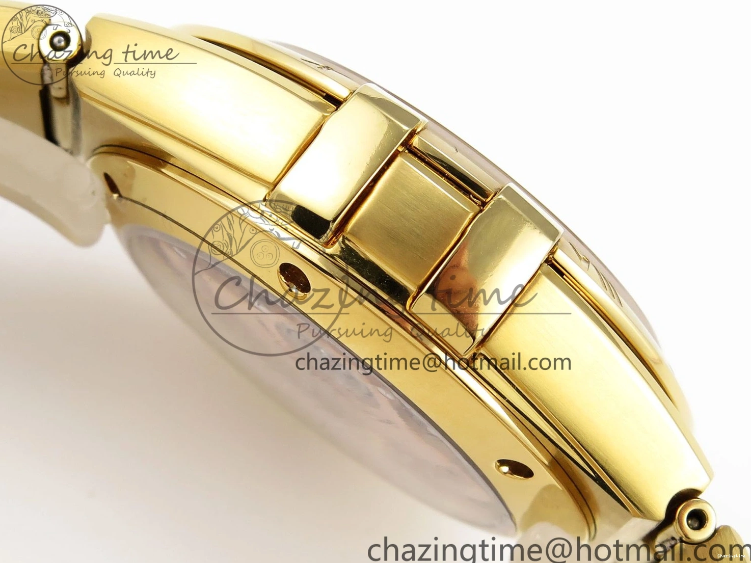 0303 Constellation 39mm YG ASWF 1:1 Best Edition White Dial on YG Bracelet A Casual 7780